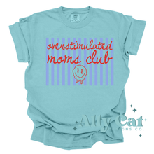 Load image into Gallery viewer, overstimulated moms club