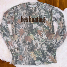 Load image into Gallery viewer, camo long sleeve/tshirt