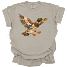 Load image into Gallery viewer, faux patchwork mallard