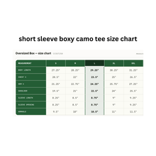 Load image into Gallery viewer, camo long sleeve/tshirt