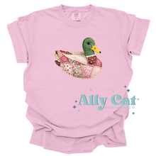 Load image into Gallery viewer, patchwork duck/chicken/bunny tee