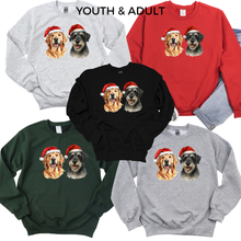 Load image into Gallery viewer, santa dogs