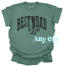 Load image into Gallery viewer, best dad by par golfer