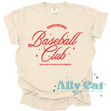 Load image into Gallery viewer, tired moms baseball club