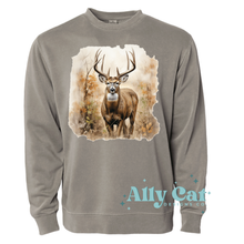 Load image into Gallery viewer, White Tail Buck Painting Crewneck