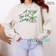 Load image into Gallery viewer, A tini bit lucky crewneck/hoodie