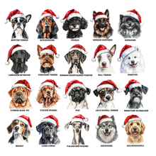 Load image into Gallery viewer, santa dogs