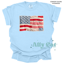 Load image into Gallery viewer, flag patchwork tee
