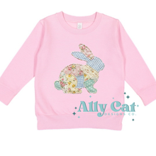 Load image into Gallery viewer, patchwork duck/chicken/bunny infant/toddler/youth tee/crewneck