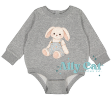 Load image into Gallery viewer, boy/girl vintage bunny Infant/Toddler/YOUTH tee or crew