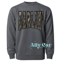 Load image into Gallery viewer, darlin Camo Crewneck