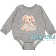 Load image into Gallery viewer, boy/girl vintage bunny Infant/Toddler/YOUTH tee or crew