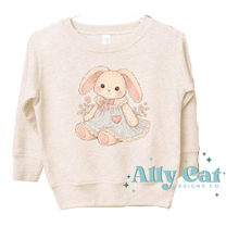 Load image into Gallery viewer, boy/girl vintage bunny Infant/Toddler/YOUTH tee or crew