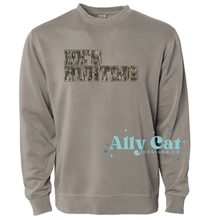 Load image into Gallery viewer, He's Hunting Camo Print Crewneck