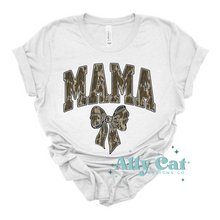 Load image into Gallery viewer, Mama Camo Bow