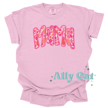 Load image into Gallery viewer, spring foral Mama Tee