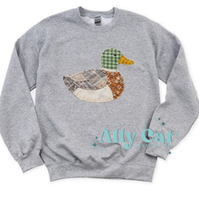 Load image into Gallery viewer, patchwork duck/chicken/bunny crewneck/hoodie