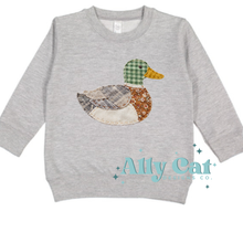 Load image into Gallery viewer, patchwork duck/chicken/bunny infant/toddler/youth tee/crewneck