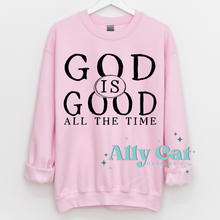 Load image into Gallery viewer, god is good crew/hoodie
