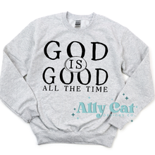Load image into Gallery viewer, god is good crew/hoodie
