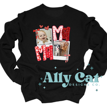 Load image into Gallery viewer, custom mama polaroid picture crewneck
