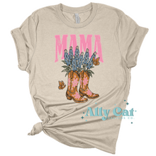 Load image into Gallery viewer, mama cowgirl floral tee
