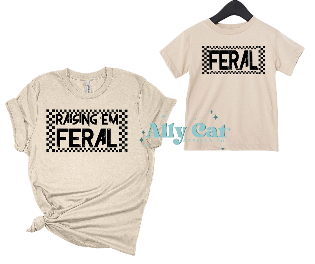 raise em feral/ feral matching
