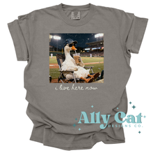 Load image into Gallery viewer, i live here now baseball goose
