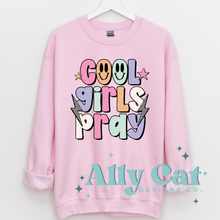 Load image into Gallery viewer, cool girls pray crew Toddler/Youth/Adult
