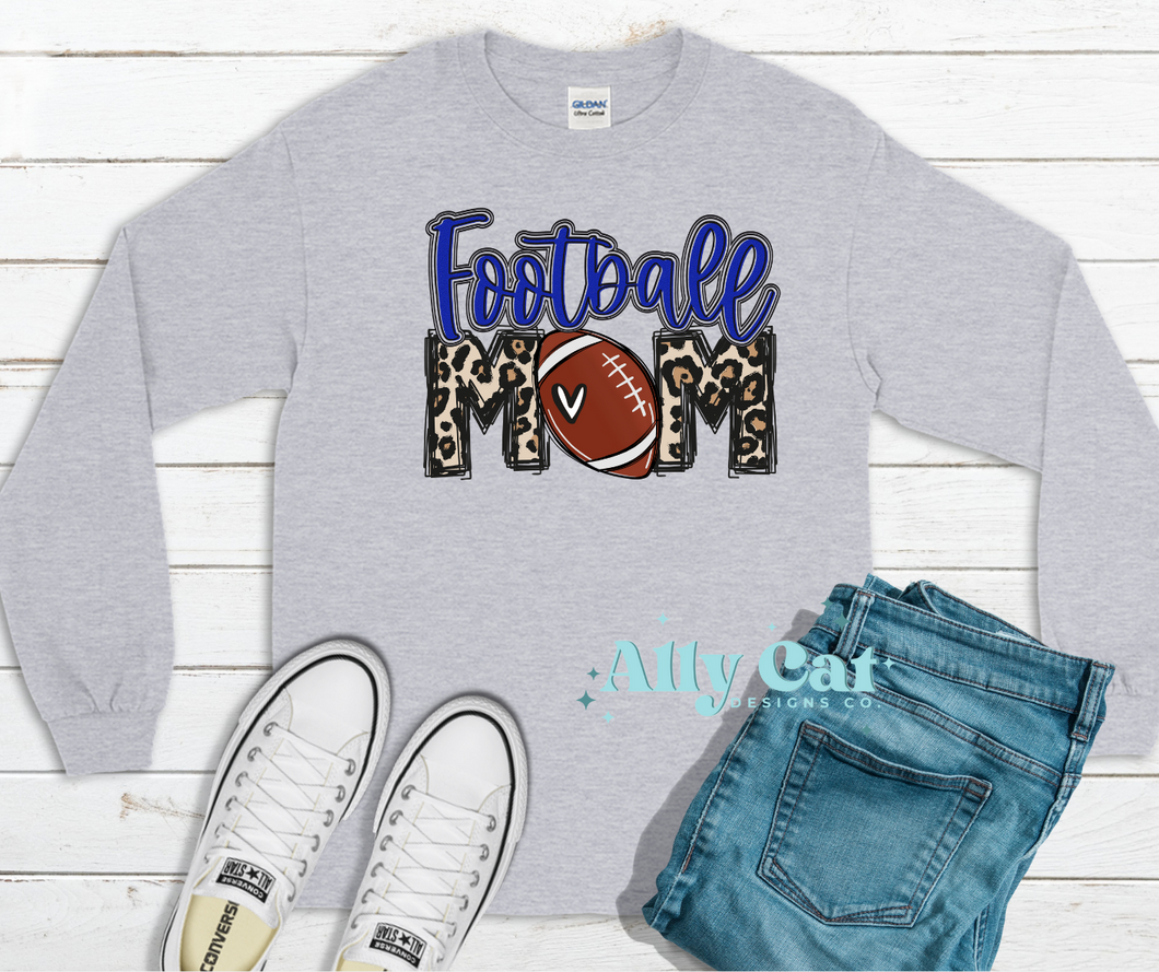 football mom t-shirt/longsleeve/crewneck/hoodie