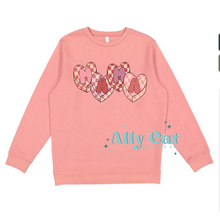 Load image into Gallery viewer, mama/mini heart crewneck
