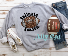 Load image into Gallery viewer, tailgate season faux glitter football
