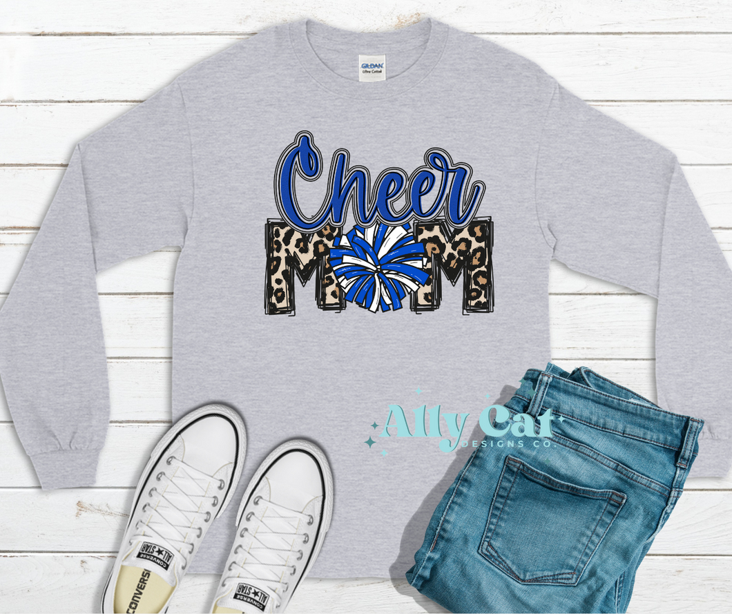 Cheer mom T-Shirt/Long Sleeve/Crewneck/Hoodie