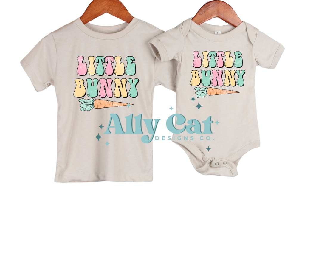 Mama Bunny/Little Bunny Matching Tees