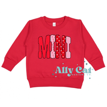 Load image into Gallery viewer, MINI valentines crew &amp; infant body suit
