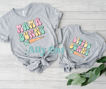 Load image into Gallery viewer, Mama Bunny/Little Bunny Matching Tees
