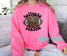 Load image into Gallery viewer, tailgate season faux glitter football
