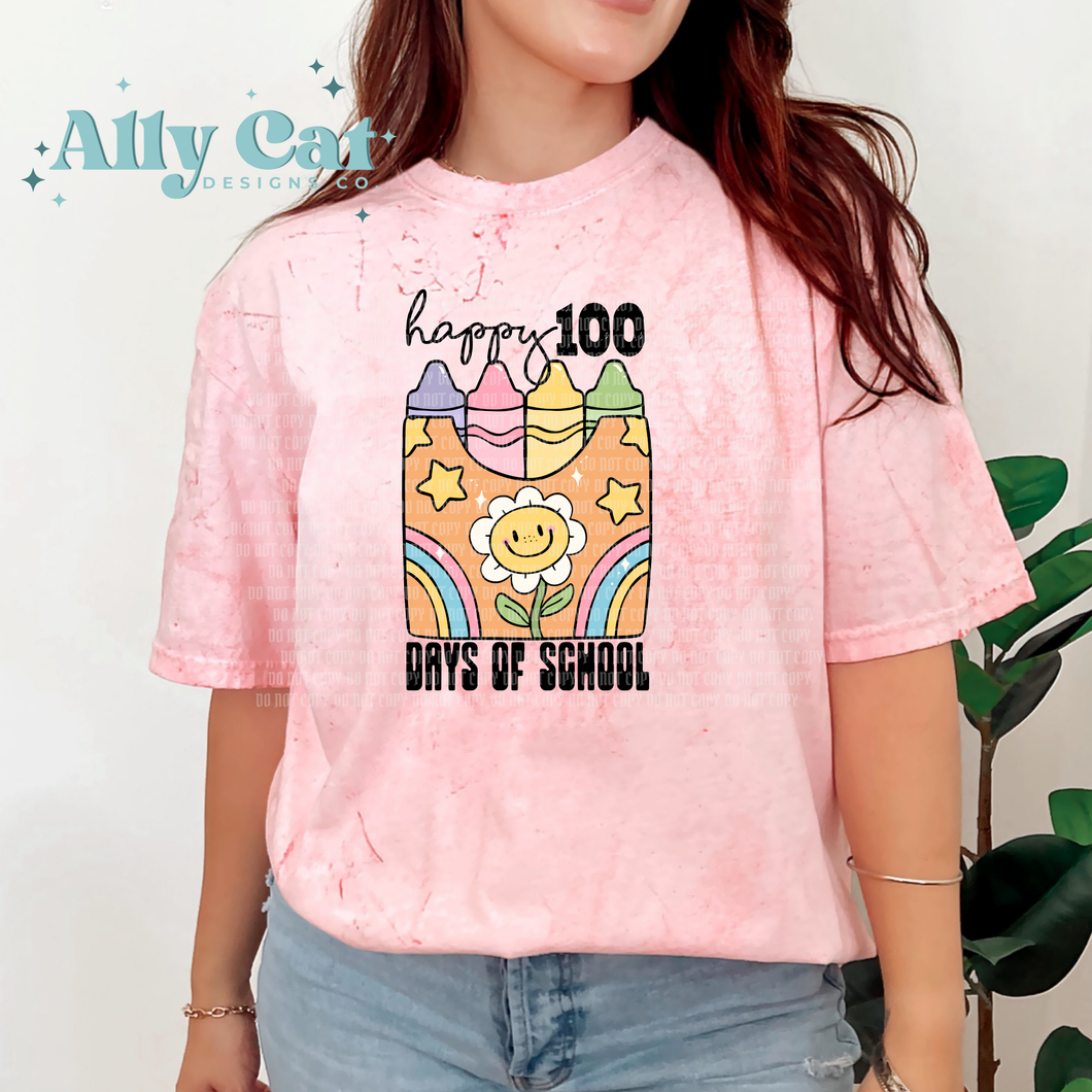 happy 100 days of school