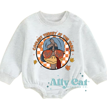 Load image into Gallery viewer, coolest/cutest turkey at the table infant
