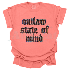 Load image into Gallery viewer, outlaw state of mind
