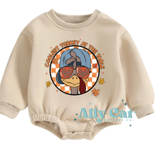 Load image into Gallery viewer, coolest/cutest turkey at the table infant
