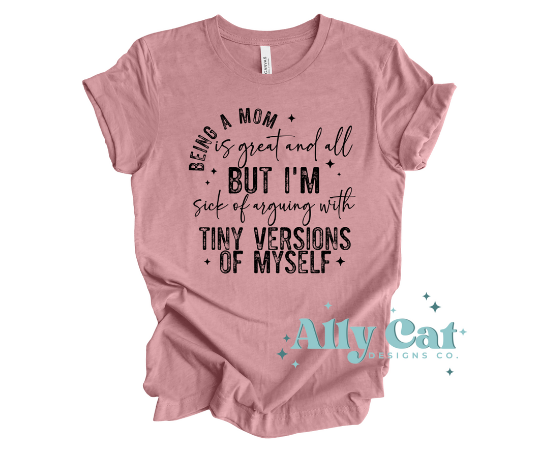 being a mom is great and all
