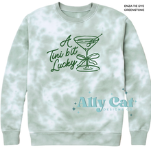 Load image into Gallery viewer, A tini bit lucky crewneck/hoodie
