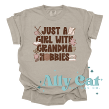 Load image into Gallery viewer, just a girl with grandma hobbies
