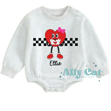 Load image into Gallery viewer, personalized name valentines tee/sweatshirt
