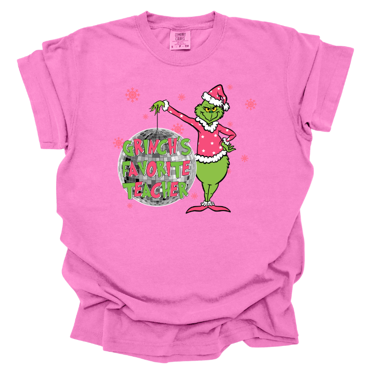 green man's favorite teacher disco ball