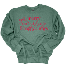 Load image into Gallery viewer, merry everything &amp; happy always
