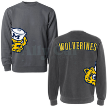 Load image into Gallery viewer, throwback mascot spiritwear
