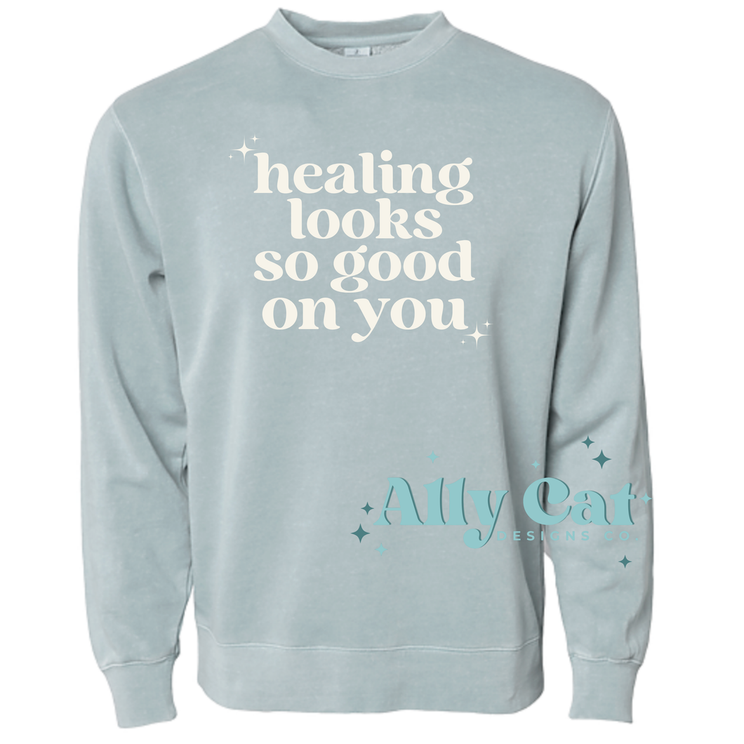 healing looks so good on you