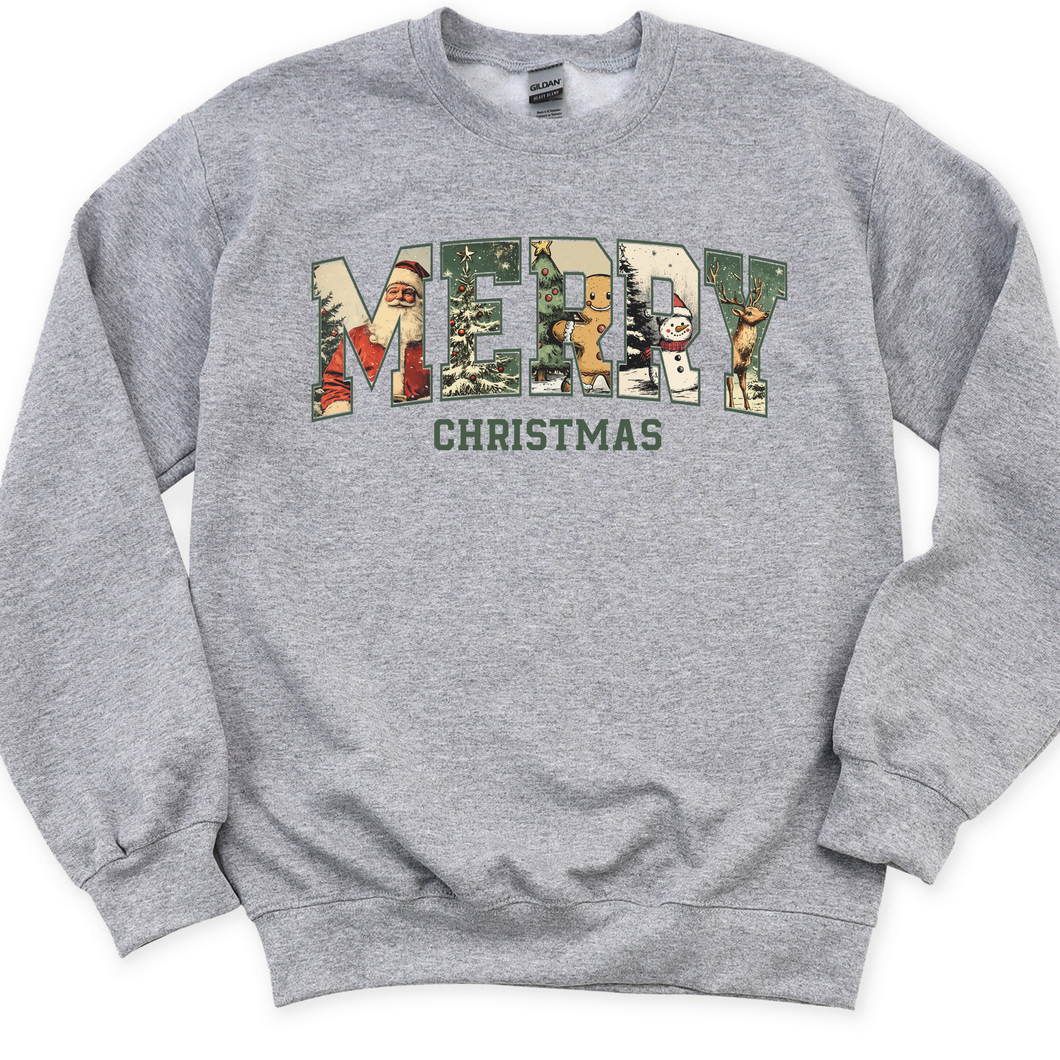 merry christmas vintage